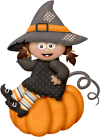 a halloween witch